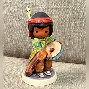Goebel DeGrazia "Pima Indian Drummer Boy" Figurine